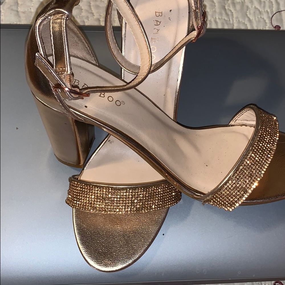 Rose gold Heels